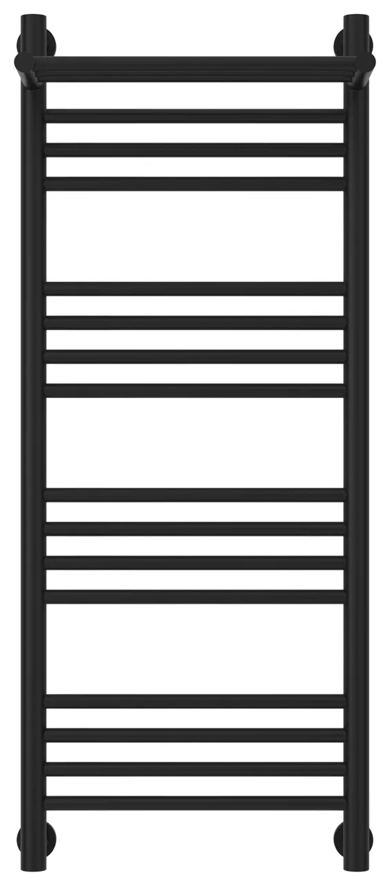 Полотенцесушитель водяной Сунержа Богема с полкой+ 1000х400 31-0223-1040 матовый черный