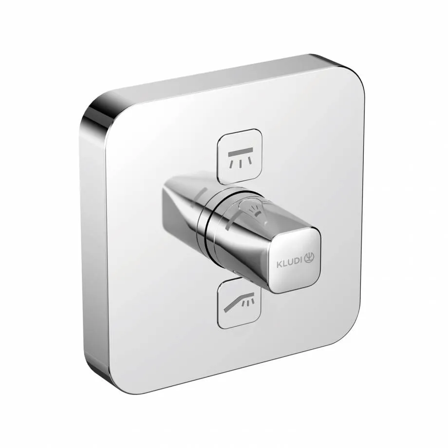 KLUDI 38 711 0538 PUSH Смеситель для ванны (внешняя монтажная часть) кнопки утоплены