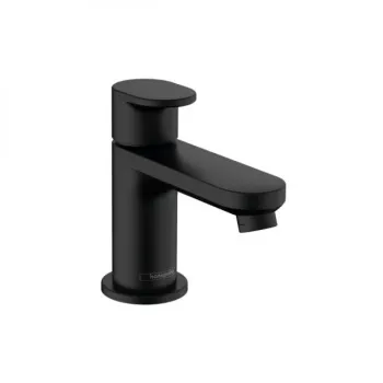 Кран для холодной воды hansgrohe Vernis Blend 70 71583670 без сливного набора, матовый черный