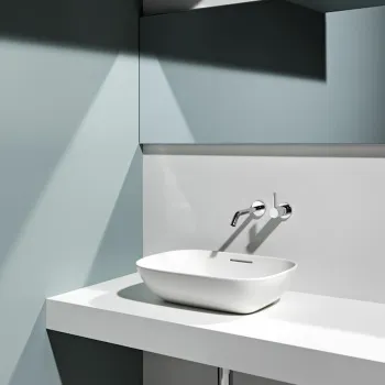 Laufen INO Раковина-чаша 500х350х130мм без отв. под смеситель, с покр. LLC, цвет: белый