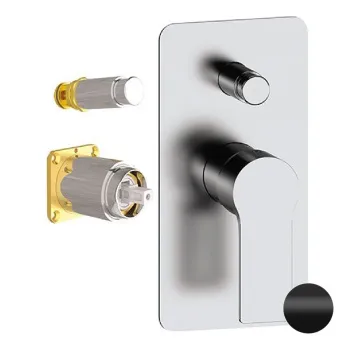 Смеситель для душа Remer Energy  черный матовый EY09KBNO