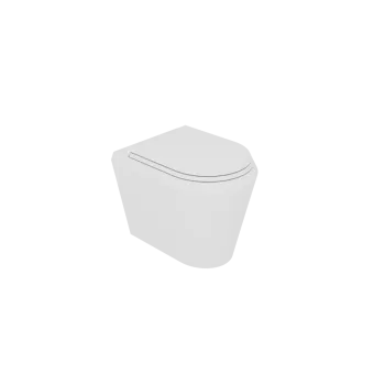 Чаша напольного унитаза GSG Ceramic Design Cruise CRWC01000 белый глянцевый