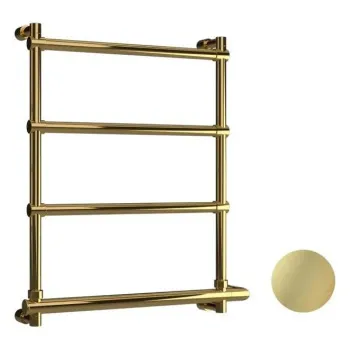 Полотенцесушитель электрический Margaroli Sole 5424704EGBTS 66x57 золото