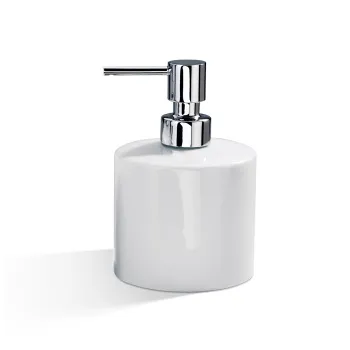 Дозатор для мыла Decor Walther Porzellan 844100 белый / хром