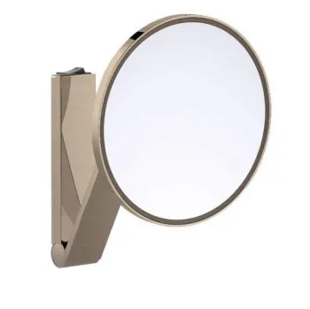 Зеркало косметическое Keuco iLook_move 21 17612059004 с подсветкой, никель шлифованный