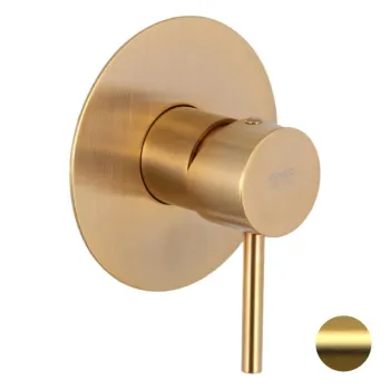 Смеситель для душа Remer X-style   золото брашированное X30LBG