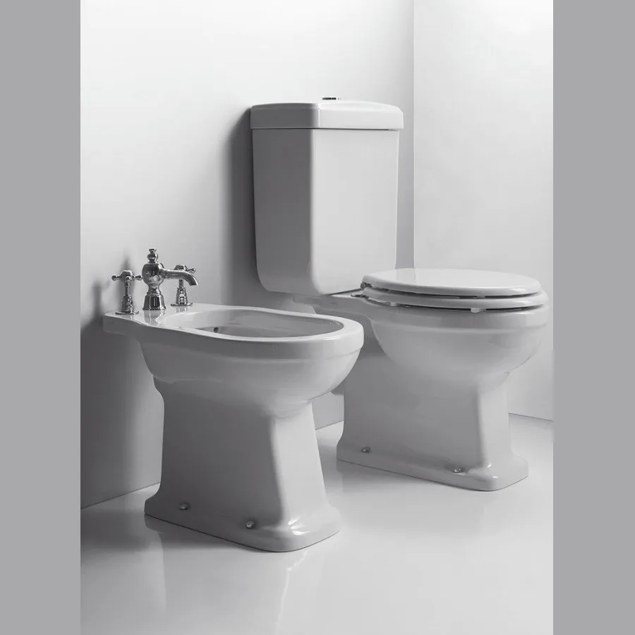 Крышка сиденье для унитаза Simas Londra LO003 bi/oro белый