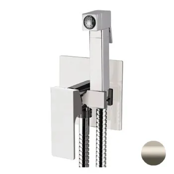 Смеситель с гигиеническим душем Remer Absolute сталь AU65XV