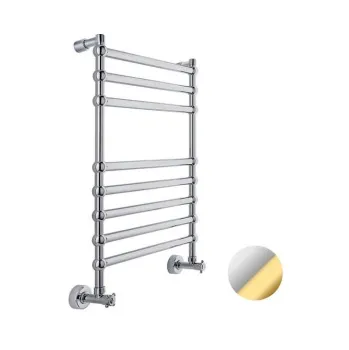 Полотенцесушитель водяной Margaroli Sole 464TS4708CG 76X52.5 хром/золото