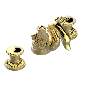 Смеситель для раковины THG Cygne G31-F01-151 полированное золото