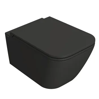 Унитаз подвесной Globo Stone STS05.SK с системой скрытого крепежа, Smoke