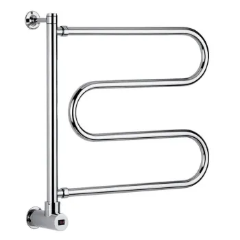 Полотенцесушитель электрический Margaroli Vento 500CRB 60x63 хром