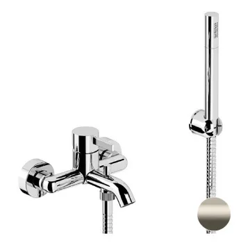 Смеситель для ванны Remer Metrica  сталь MC02XV