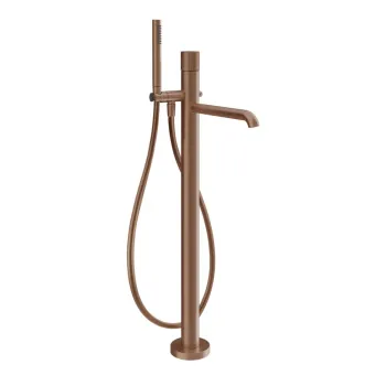 Смеситель для ванны Gessi 70528.708 Copper Brushed PVD