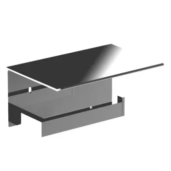 Держатель для туалетной бумаги Nofer с полочкой для мобильного телефона Corinto хром 16878.B