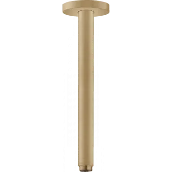 Потолочное подсоединение hansgrohe S 27389140 300 мм, шлифованная бронза