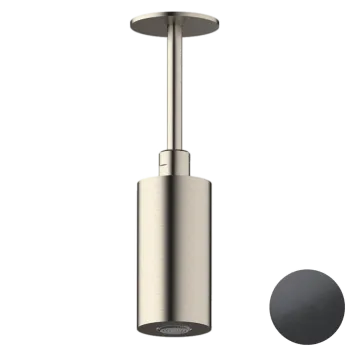 Верхний душ Daniel Steel SS1A578PELCM10 черный брашированный PVD