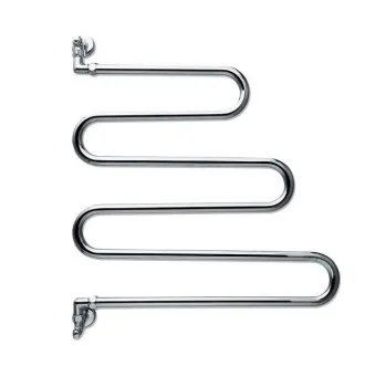 Полотенцесушитель водяной Margaroli Vento 405CR 70.5x60 хром