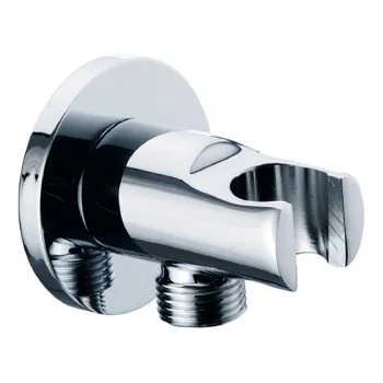 Держатель ручного душа Remer с подключением шланга хром (CR) 337M