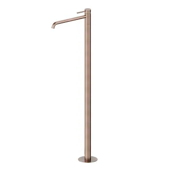 Смеситель для раковины напольный Newform X-steel 316 69618EX.59.067 медь