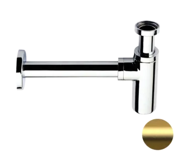 Сифон 1”1/6 Daniel A750114DP золото брашированное