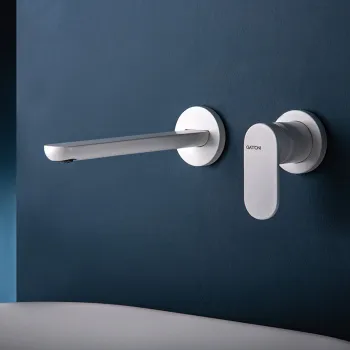 Смеситель встроенный для раковины Gattoni H2omix7000 7003570BO с gbox, белый