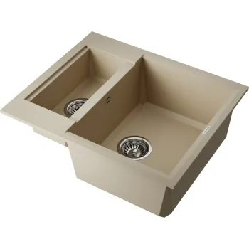 Мойка кухонная Omoikiri Sakaime 60-2-CH шампань 4993913