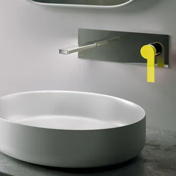 Накладка на ручку смесителя для раковин и биде Gattoni Color, giallo 8098/80GI