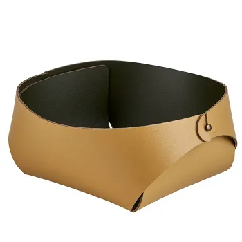 Корзинка ADJ Flora 15x15xH7, горчичный/оливковый 0041.40/55