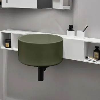 Раковина подвесная Cielo Sella SELSSF AG 40 см зеленый