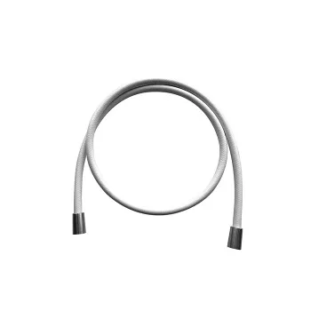 Шланг для душа Fima Carlo Frattini Spillo Steel 1500, INOX/белый матовый F2957BINOX