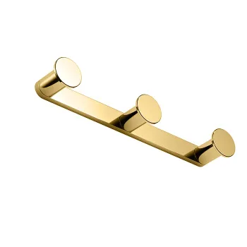 Тройной крючок Colombo Mini золото матовое CD117.OM