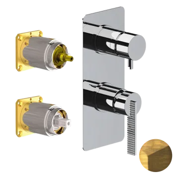 Смеситель для душа Daniel Club ANC612D3KB63 латунь состаренная