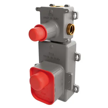 Внутренняя часть встраиваемого термостатического смесителя для душа Fima Carlo Frattini 1 источник F2461