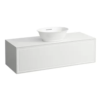 Laufen New Classic База под раковину подвесная , 1180х450х350 мм, 1 ящиком, цвет белый глянец (для раковины 812852, 812853) (Привезем за 3 недели!)