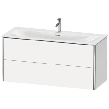 Duravit XSquare Тумба подвесная под раковину # 234412, 2 яшика, 560x1210x478мм, цвет White High Gloss