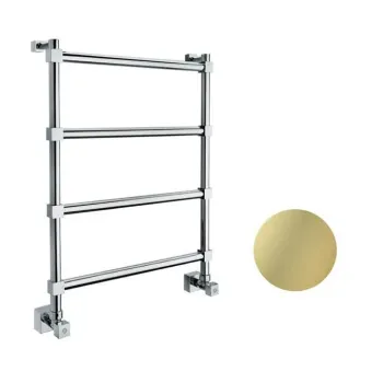Полотенцесушитель водяной Margaroli Sole 442TQ4604EGO 71x51 золото