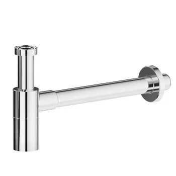 Сифон для раковины под донный клапан Newform Accesssori L=300 мм, хром 218.21.018