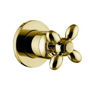 Переключатель Fima Carlo Frattini Olivia на 2 выхода, золото F5033/2OR