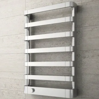 Полотенцесушитель электрический Irsap Step_e 500x775x107мм, 7трубок, 250 ватт, с эл/термостатом., хром ccg SEP050T50IR01NNN