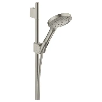 Axor Uno² Душевой гарнитур, с ручным душем, штангом и держаель для душа, цвет: сталь 27987800