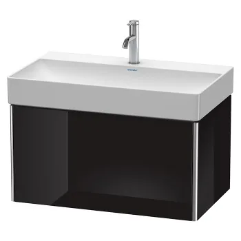 Duravit DuraSquare Раковина 800x470 мм., с 1 отверстием для смесителя, без перелива, с керамической крышкой, с креплениями, WonderGliss, цвет белый