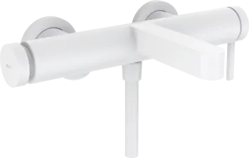 Смеситель для ванны с душем Hansgrohe Finoris 76420700, матовый белый
