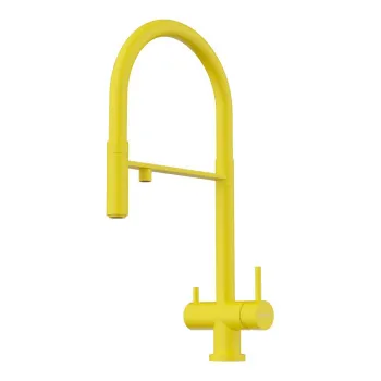 Смеситель для кухни Omoikiri Kanto SL sicilian lemon с гибким изливом 4994429