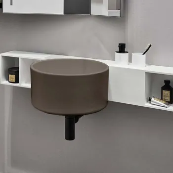 Раковина подвесная Cielo Sella SELSSF AN 40 см коричневый