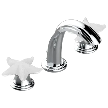 Смеситель для раковины THG Oceania A2C-A02-151LED хром