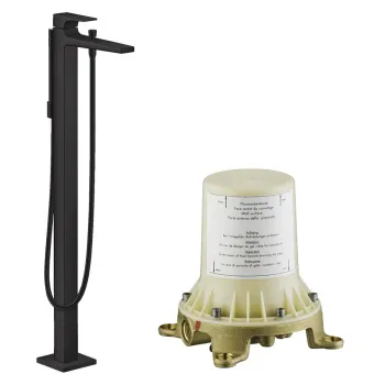 Смеситель для ванны Hansgrohe 32532670S черный