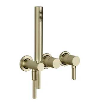 Смеситель для душа Gessi 58345.727 Brass Brushed PVD