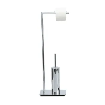 Напольная стойка Decor Walther Straight 6 80см с ершиком и бумагодержателем, хром 505700