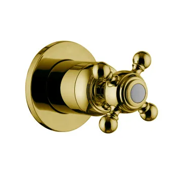 Переключатель потоков Fima Carlo Frattini Elizabeth на 2 источника, золото F5103/2OR